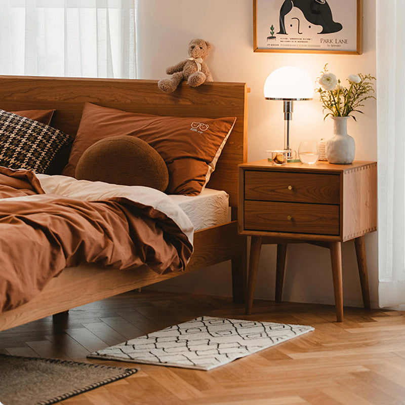Solid Wood Nightstand