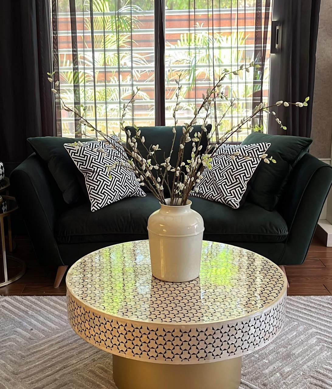 Moroccan Inlay Coffee Table