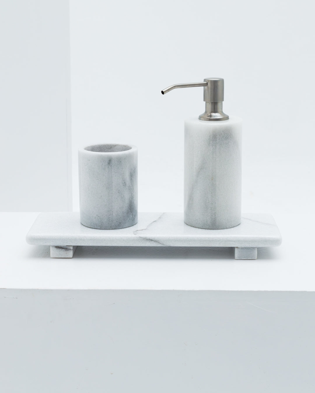 White Marble Rectangle Tray