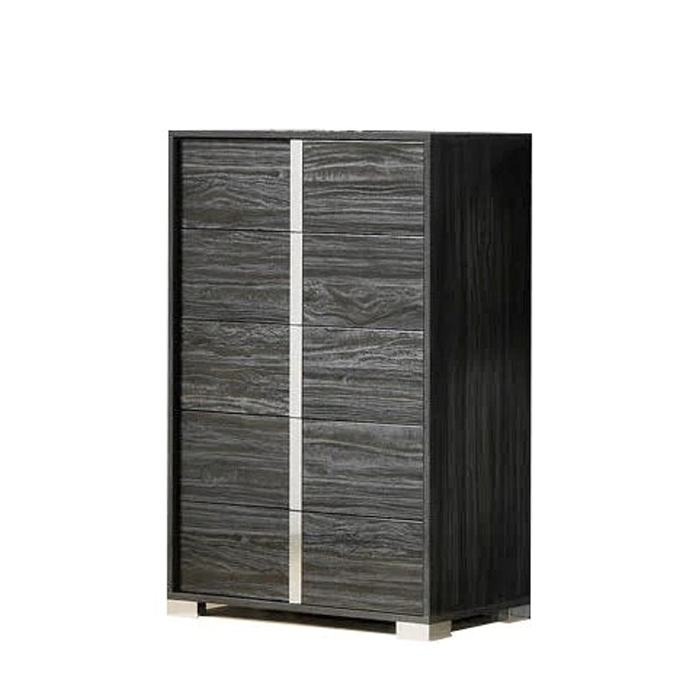 Alice Bed in Gloss Grey