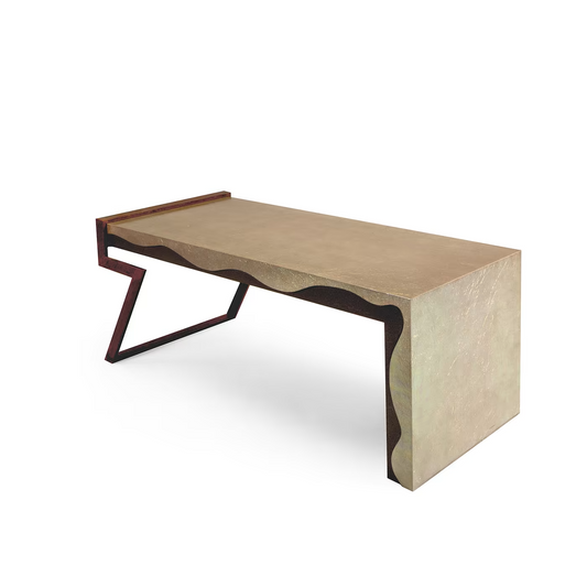 Medusa wave iridescent desk