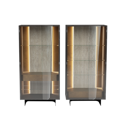 Illuminated Elegance Display Unit