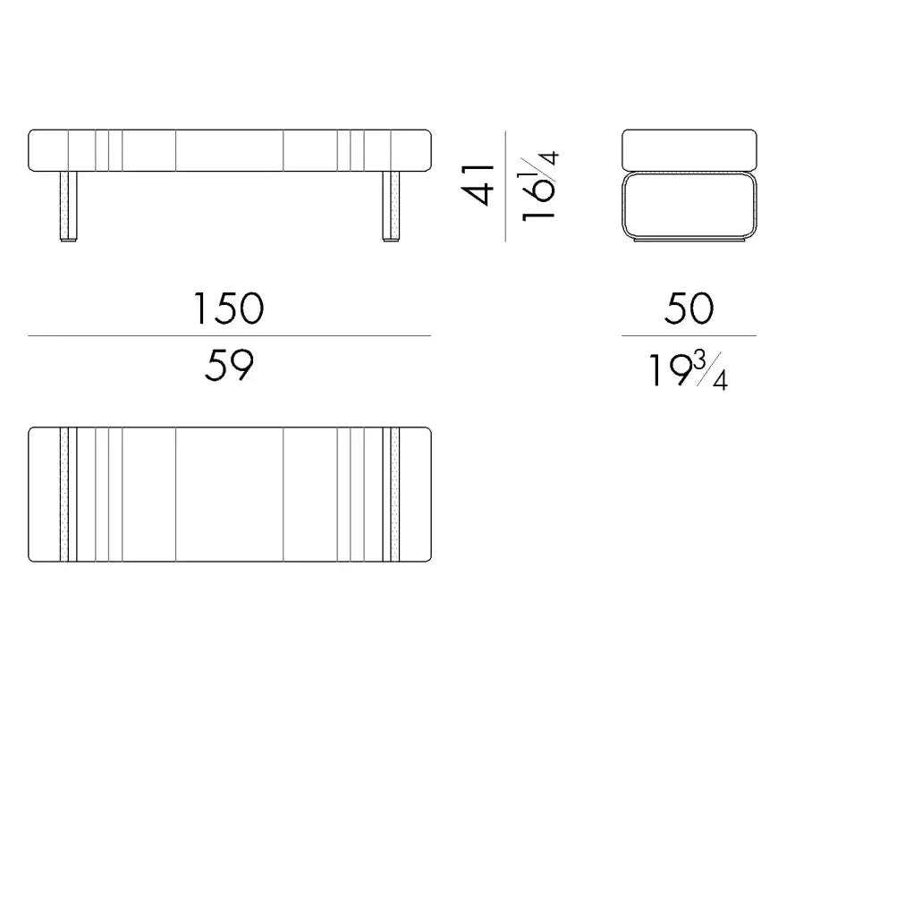 Oasis Comfort Bench