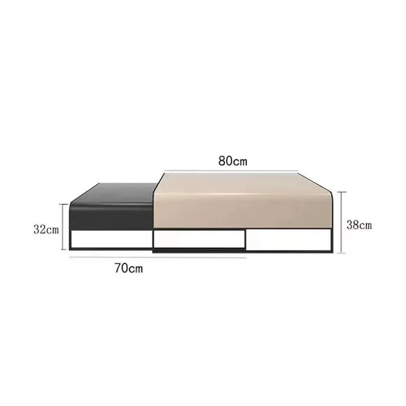 Sleek Modern Duo Tables