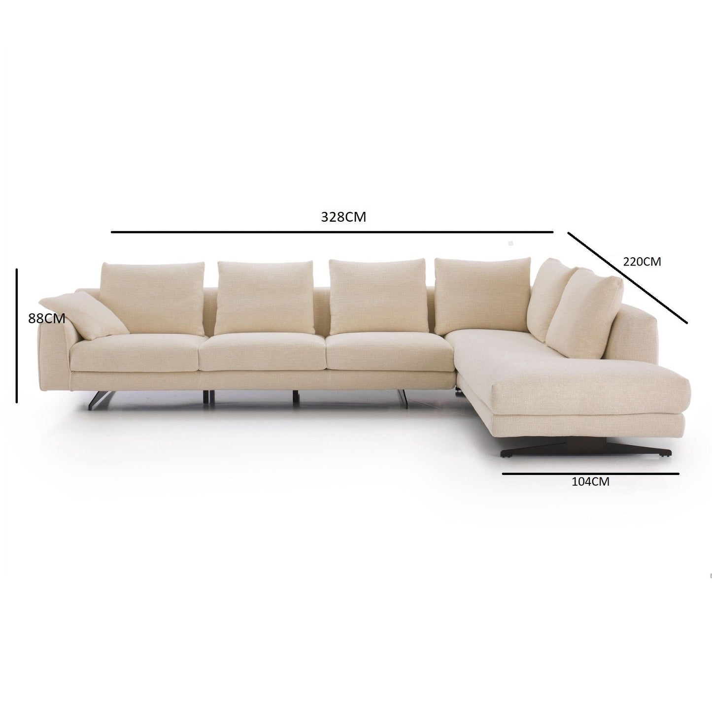 Although the sofa
