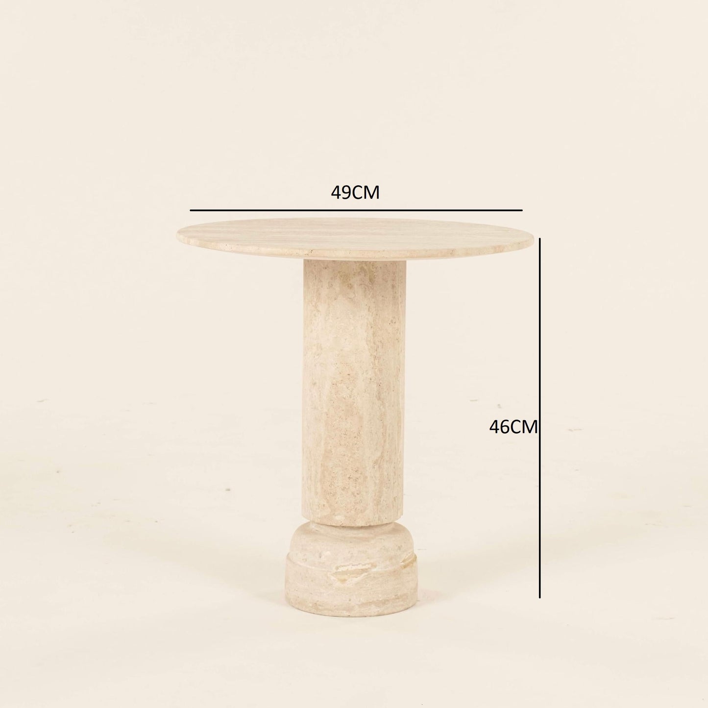 Marble side table