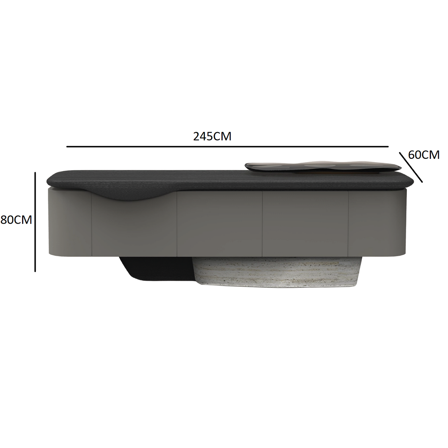 Contemporary European buffet cabinet