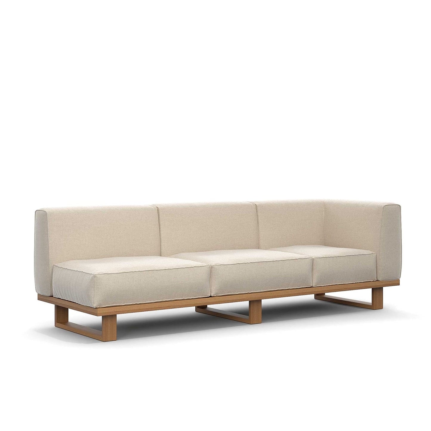 Modern 3-Seater Outdoor Corner Sofa