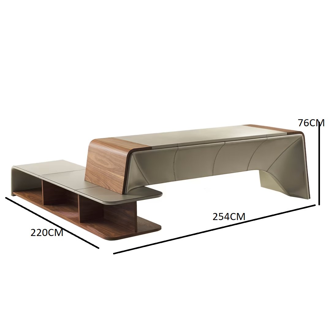 Victor studio angular writing desk
