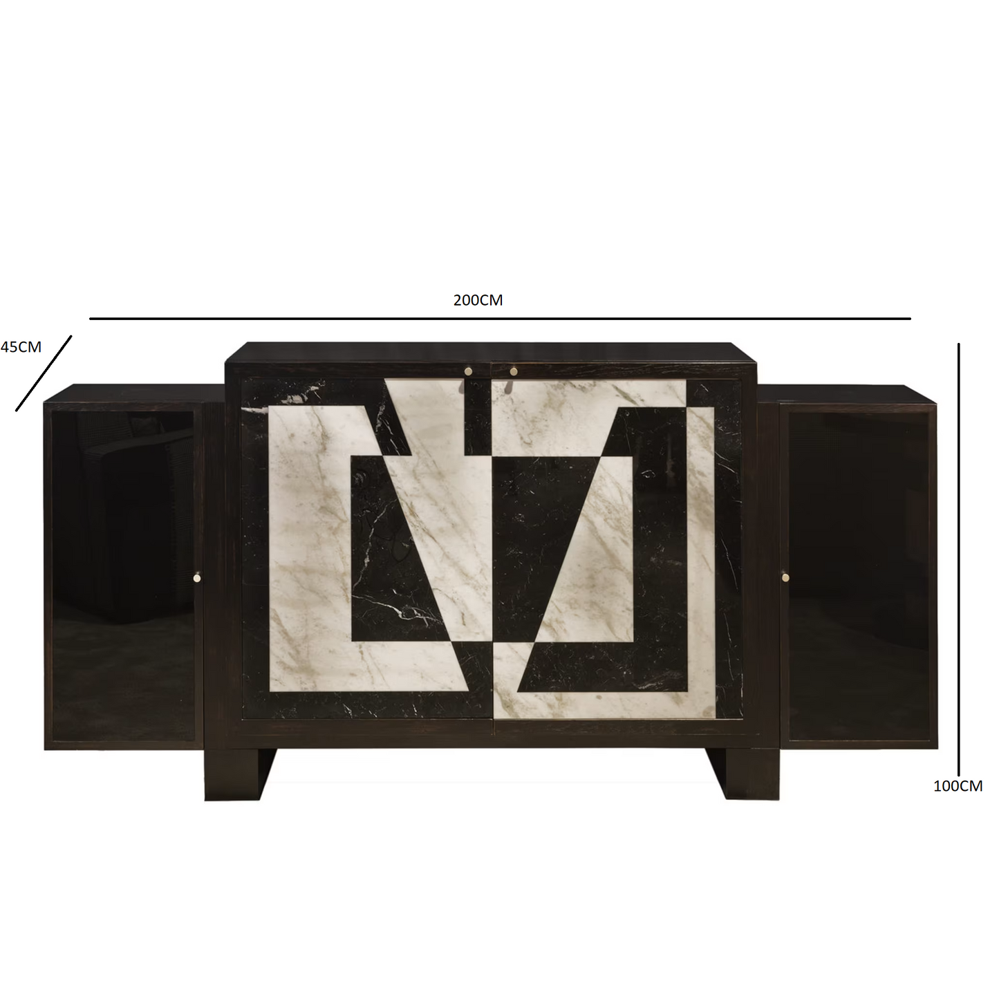 Midnight in paris sideboard
