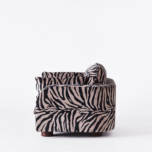 Zebra Elegance Lounge Chair