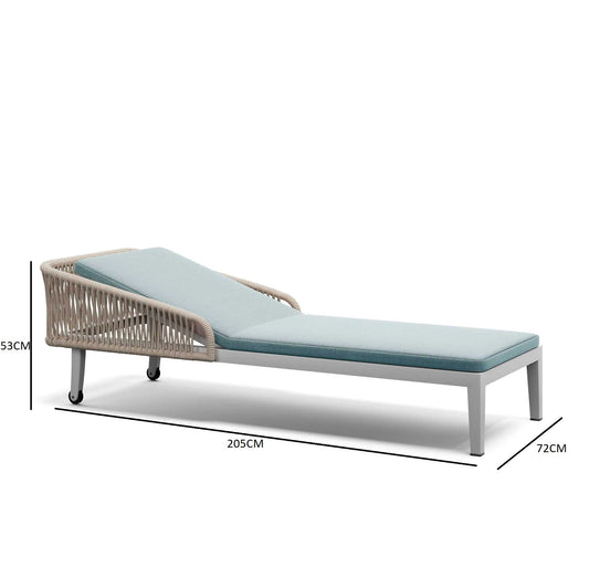 Contemporary design chaise longue