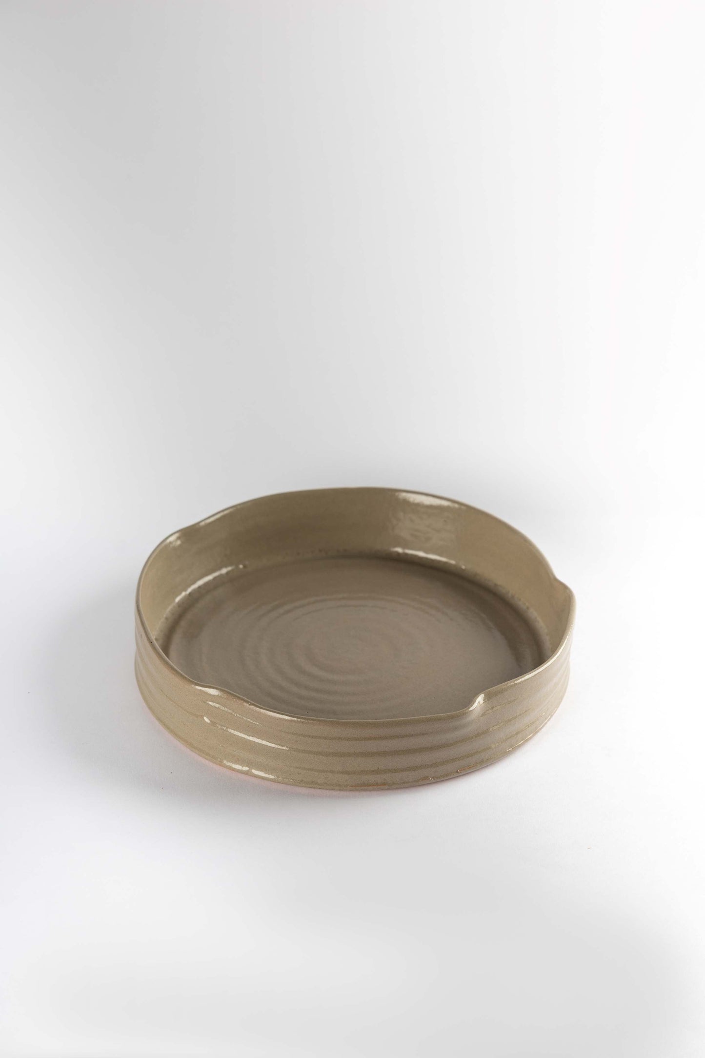 Deep Pottery Plate