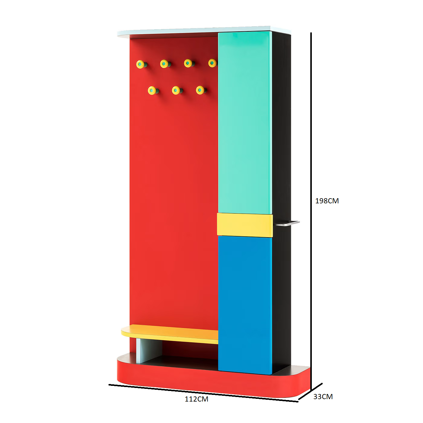 Iris coat rack unit
