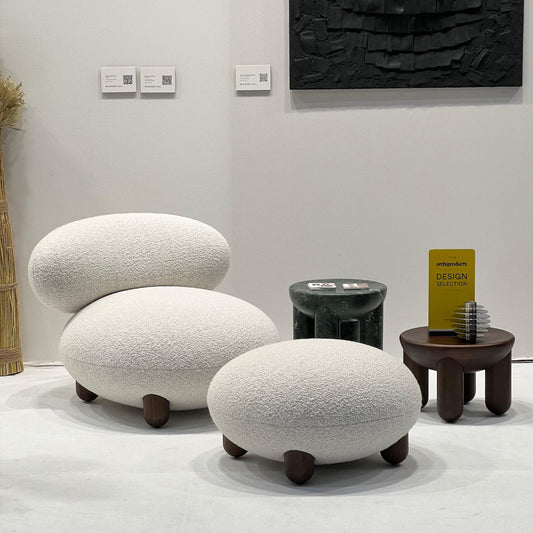Side table with modern design