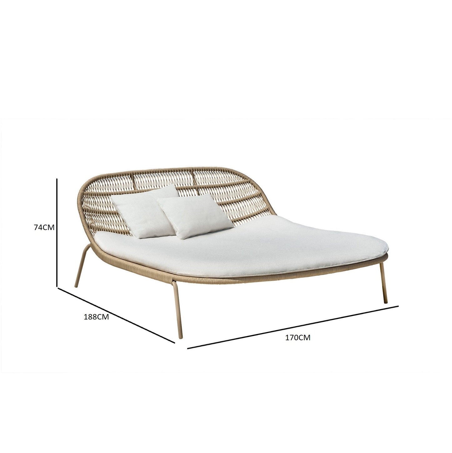 Panama outdoor lounge chairs