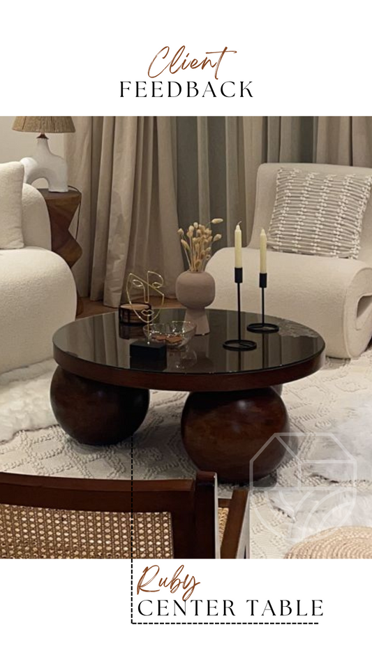 Ruby Center Table