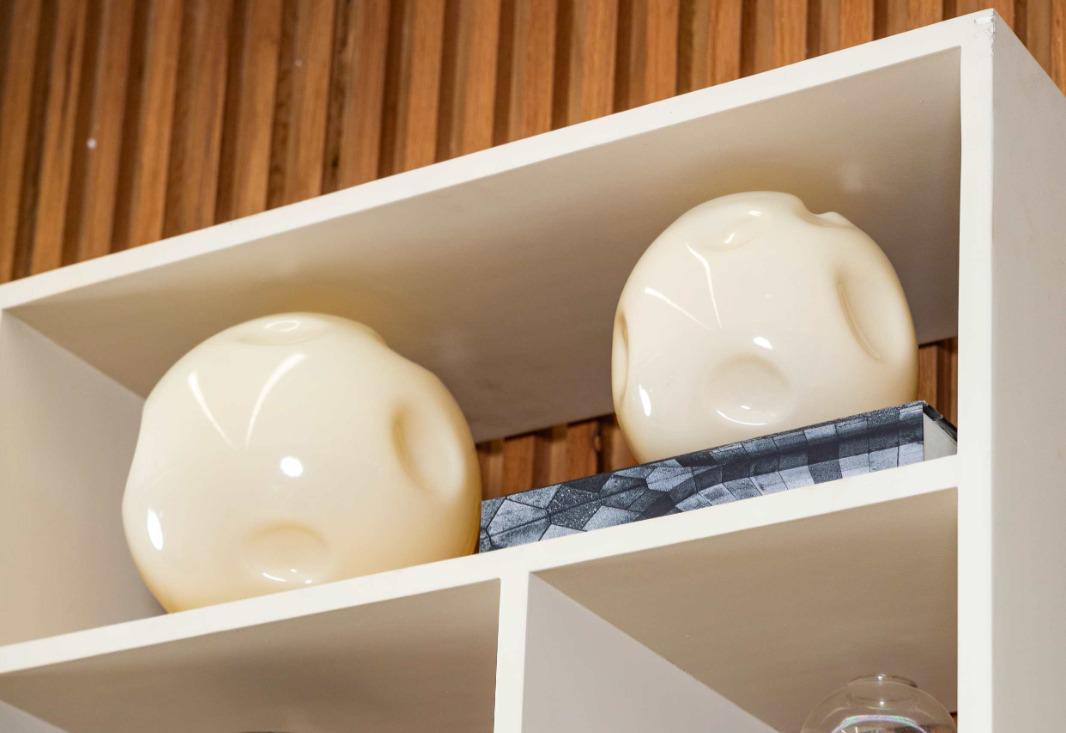Set of 2 Ball Vases