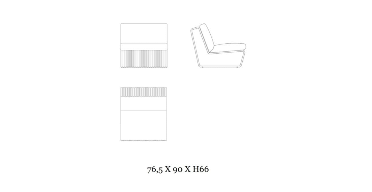 Infinity Modern Accent Chair Premium Finish