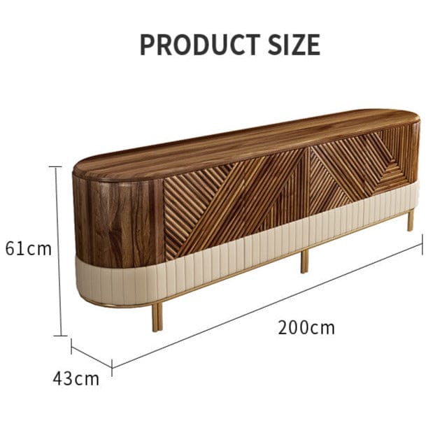 Classic wooden TV table