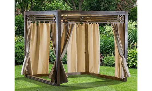 Murano wood pergola