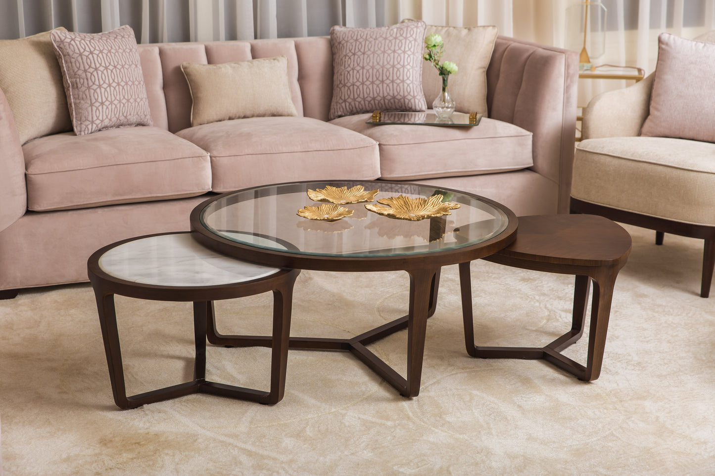 Pink Jade Coffee Table