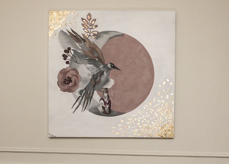 Sparrow Painting
