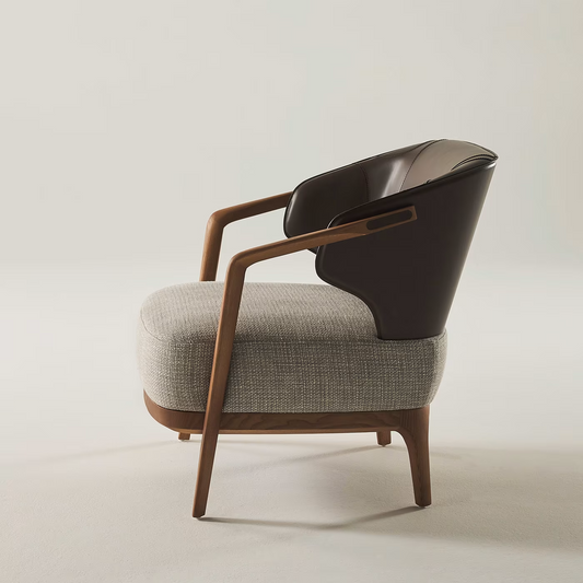 Sydney leather armchair
