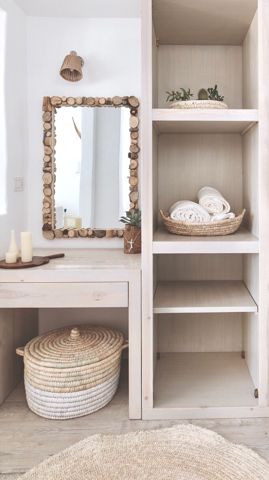 Timber Mirror