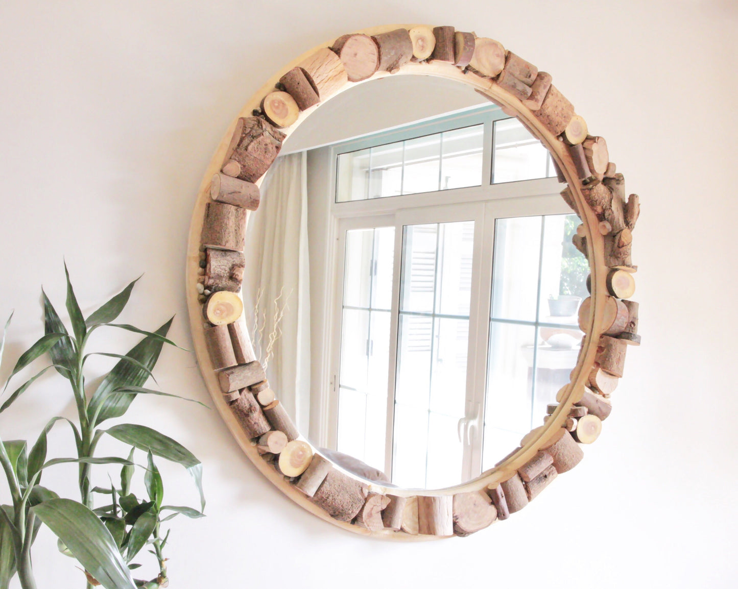 Circulo Timber Mirror