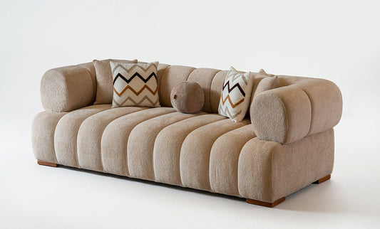 Velvet sofa