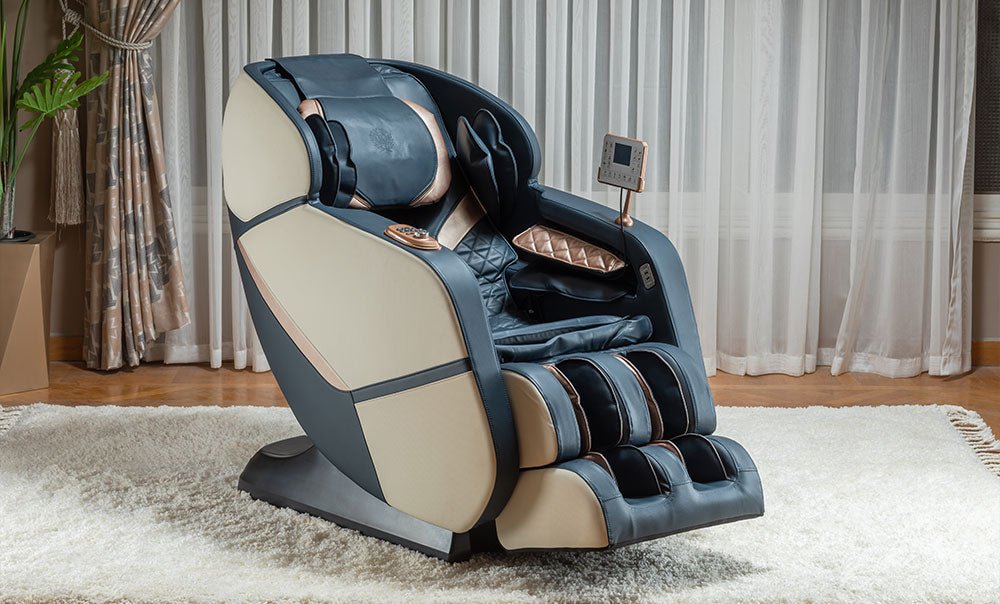 Galaxy massage chair navy blue