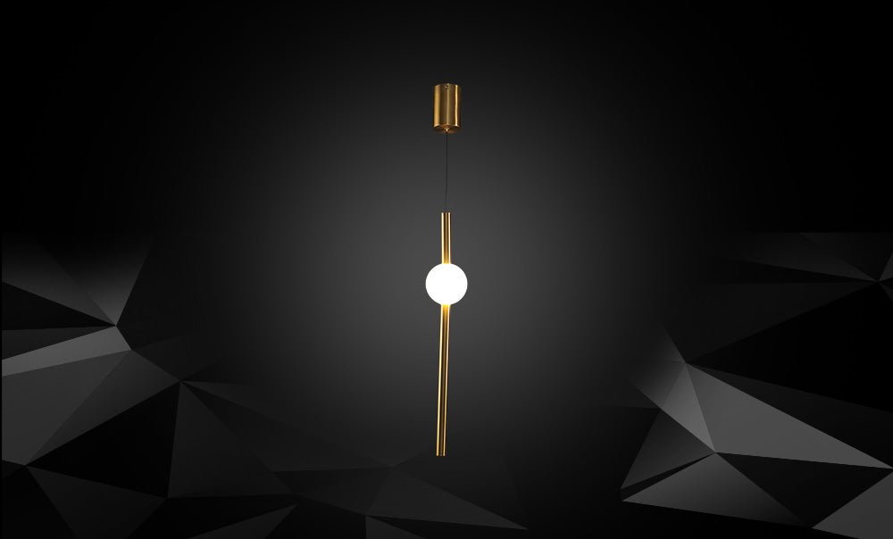 LM - 8004/B GD - Metal LED pendant