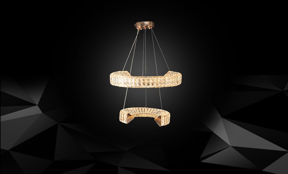 LM - 9960/400+600-C - CRYSTAL LED PENDING