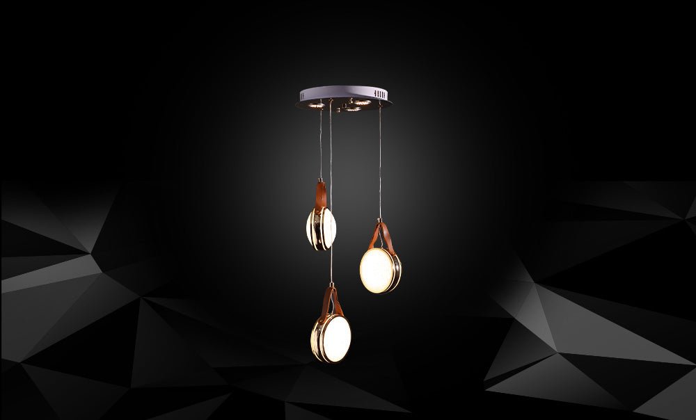 LED pendant 80028/3+3 - French Gold