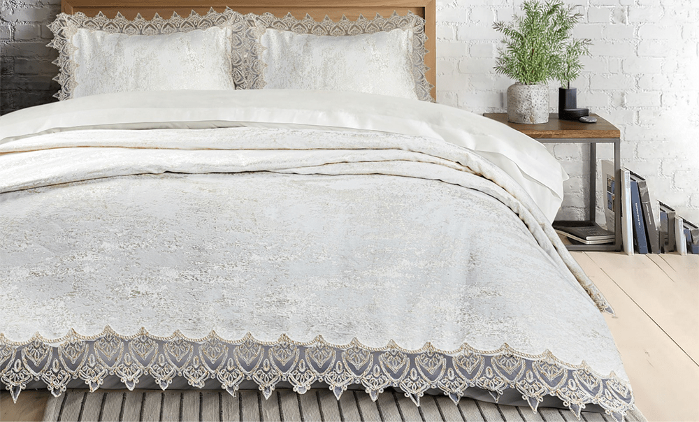 Qabbani Foco bridal tablecloth, 6 pieces