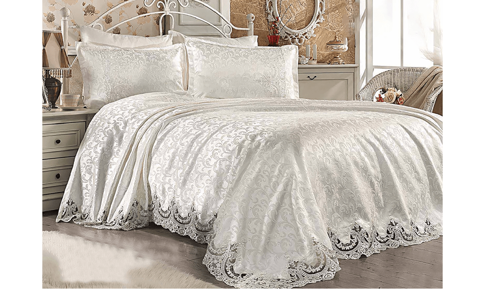 Qabbani Salina bridal tablecloth, 6 pieces