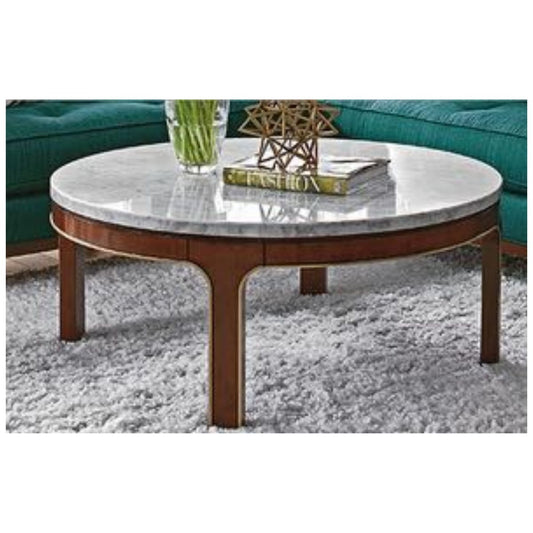 Cocktail Table MCT-12 with Carrara marble top