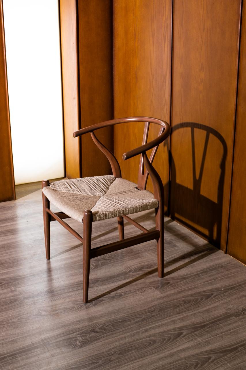 Heritage Wishbone Walnut Dining Chair