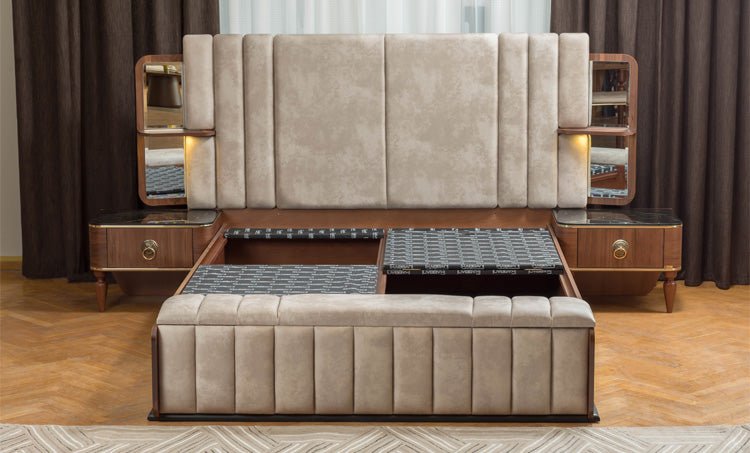 New Black Bed