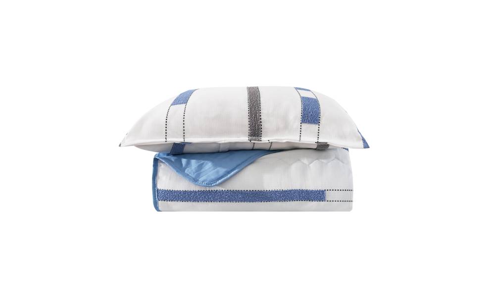 Cotton winter comforter set 3 pieces - 4110