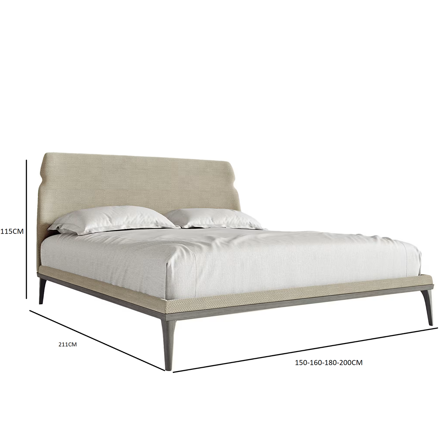 Shape bed