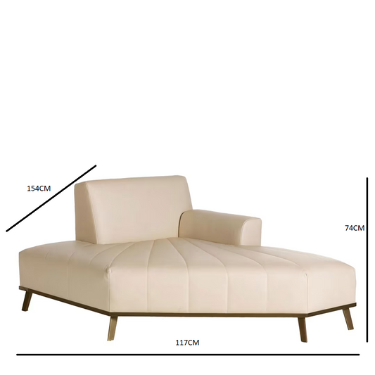 Expanding chaise longue