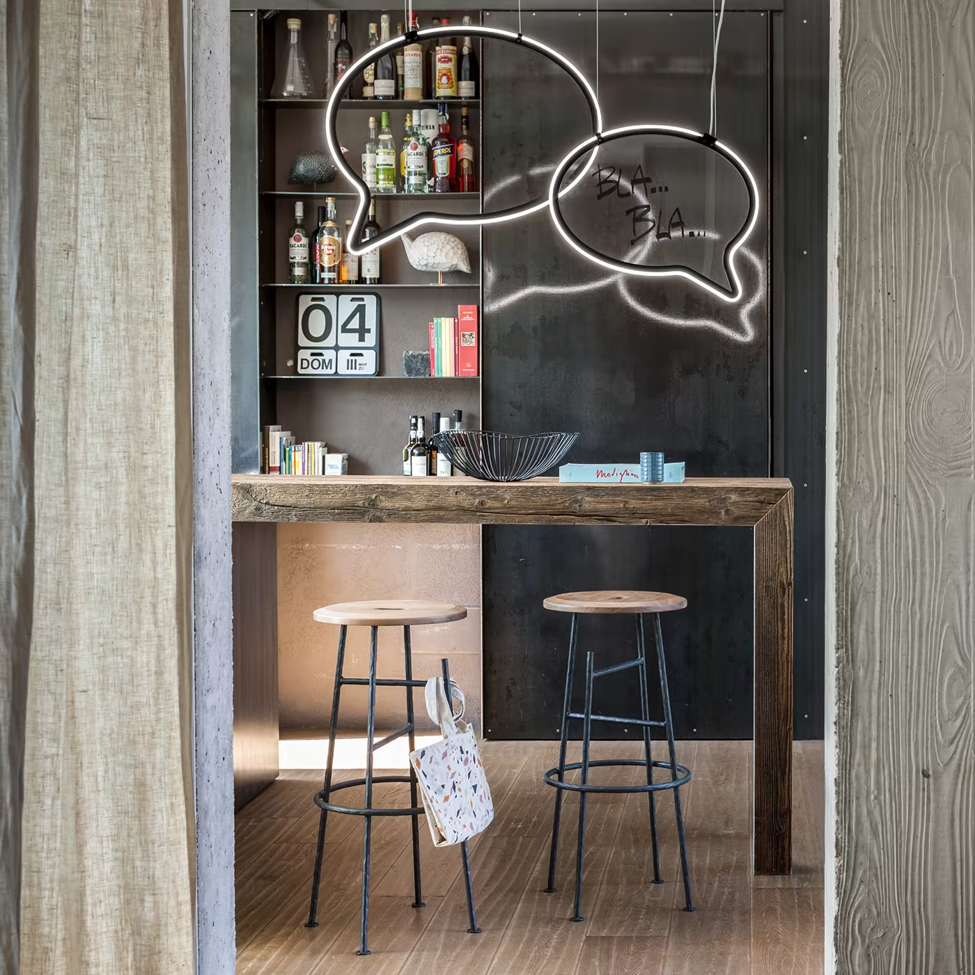 Wrong bar stool