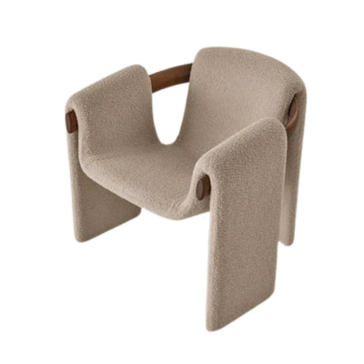 Sculptural Fabric Armchair