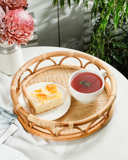 Rattan Serving Tray