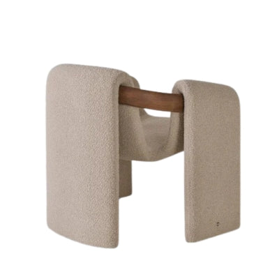 Sculptural Fabric Armchair
