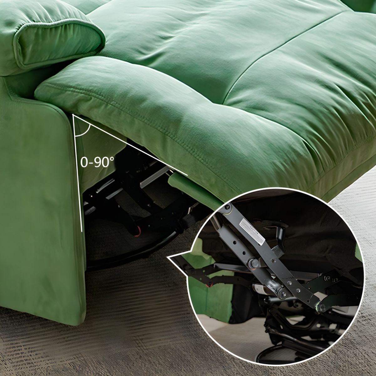 Durable recliner chair