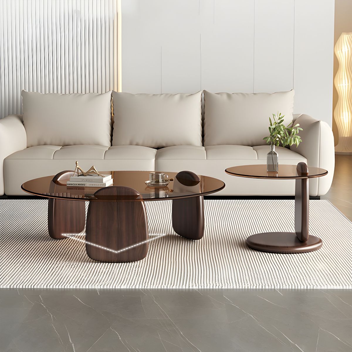 Coffee table with modern design