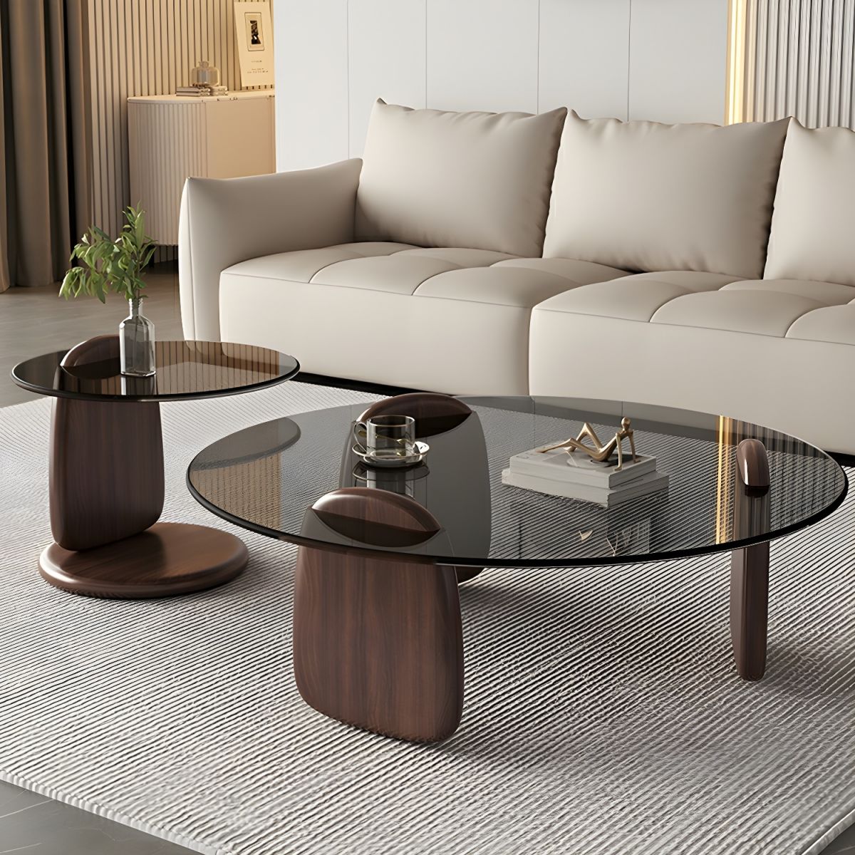 Coffee table with modern design